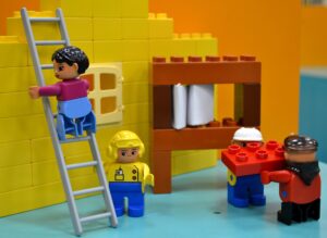 Assembler les briques pour construire ce que l'on a dans la tête.